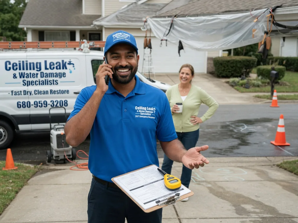 Ceiling Leak Cleanup Chappells, SC FAQs